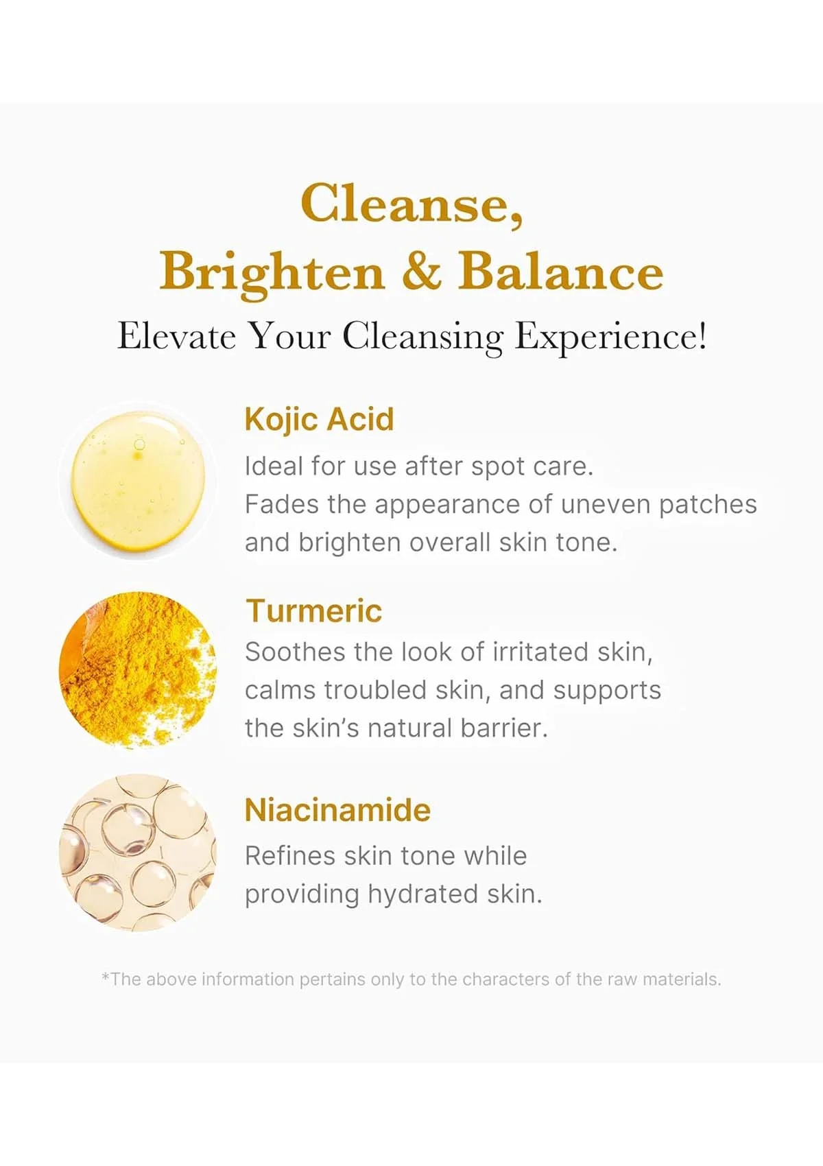 [MEDICUBE] Kojic Acid Turmeric Toning Cleanser 120g - Image 4