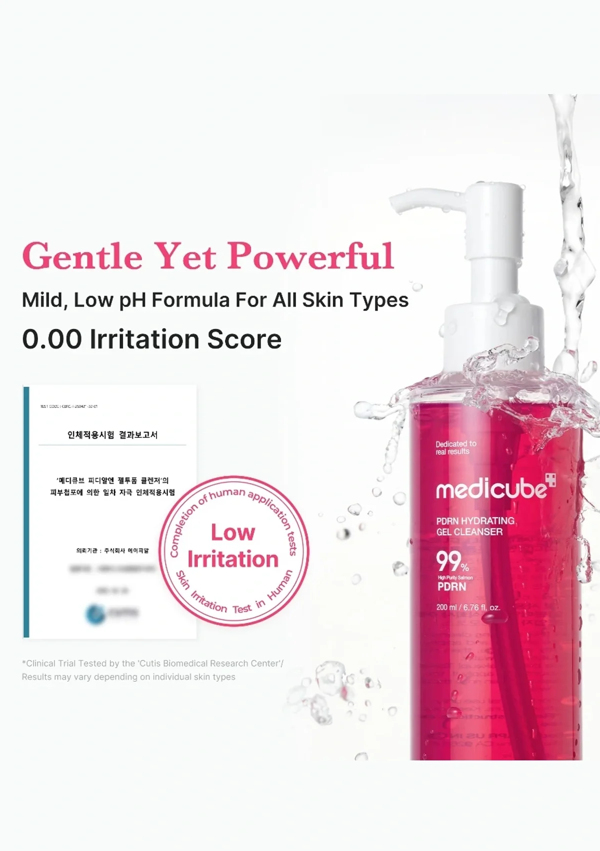 [MEDICUBE] PDRN Hydrating Gel Cleanser 200ml - Image 8