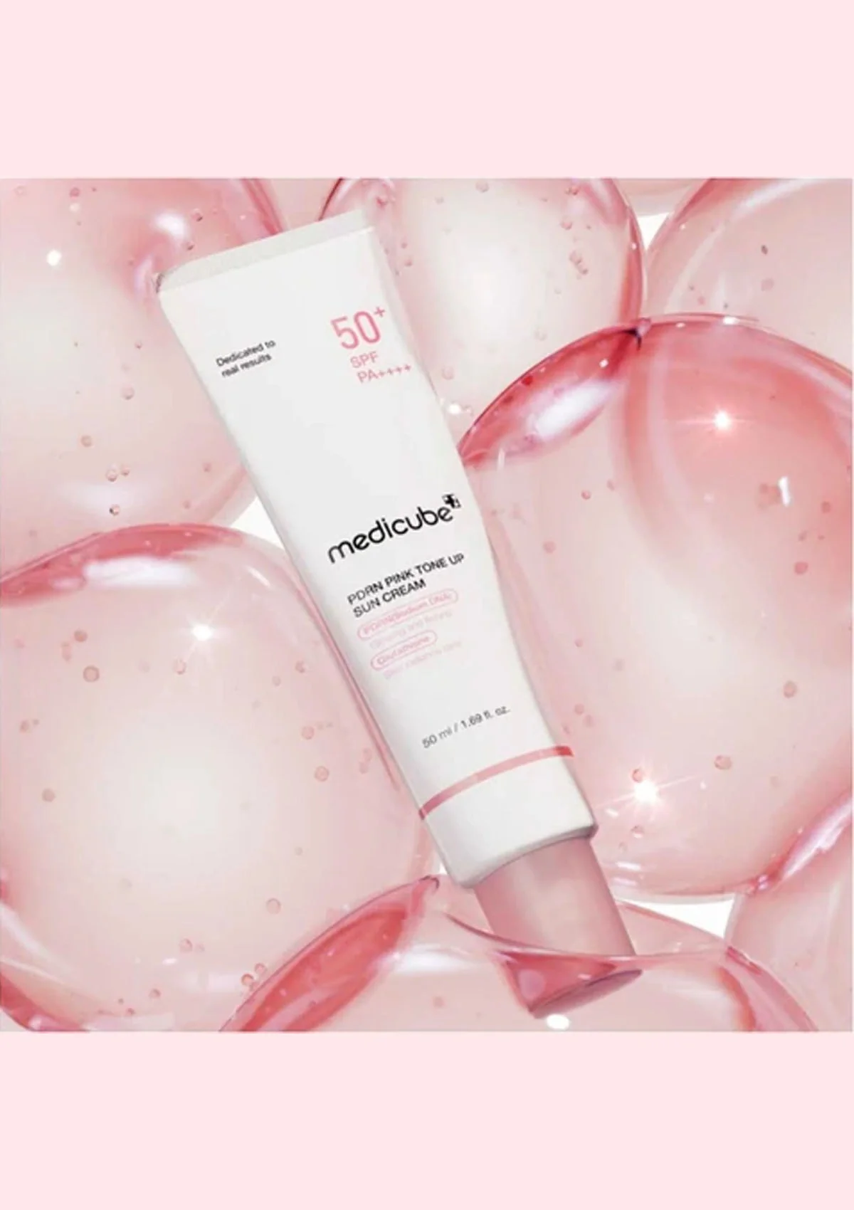 [MEDICUBE] PDRN Pink Toner Sun Cream SPF50+ PA++++ - Image 8