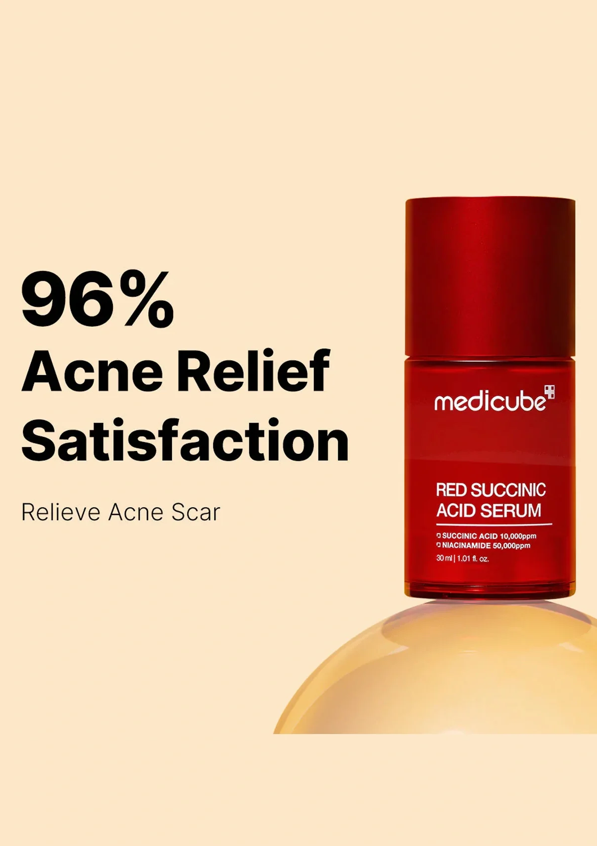 [MEDICUBE] Red Succinic Acid Serum 30ml - Image 4