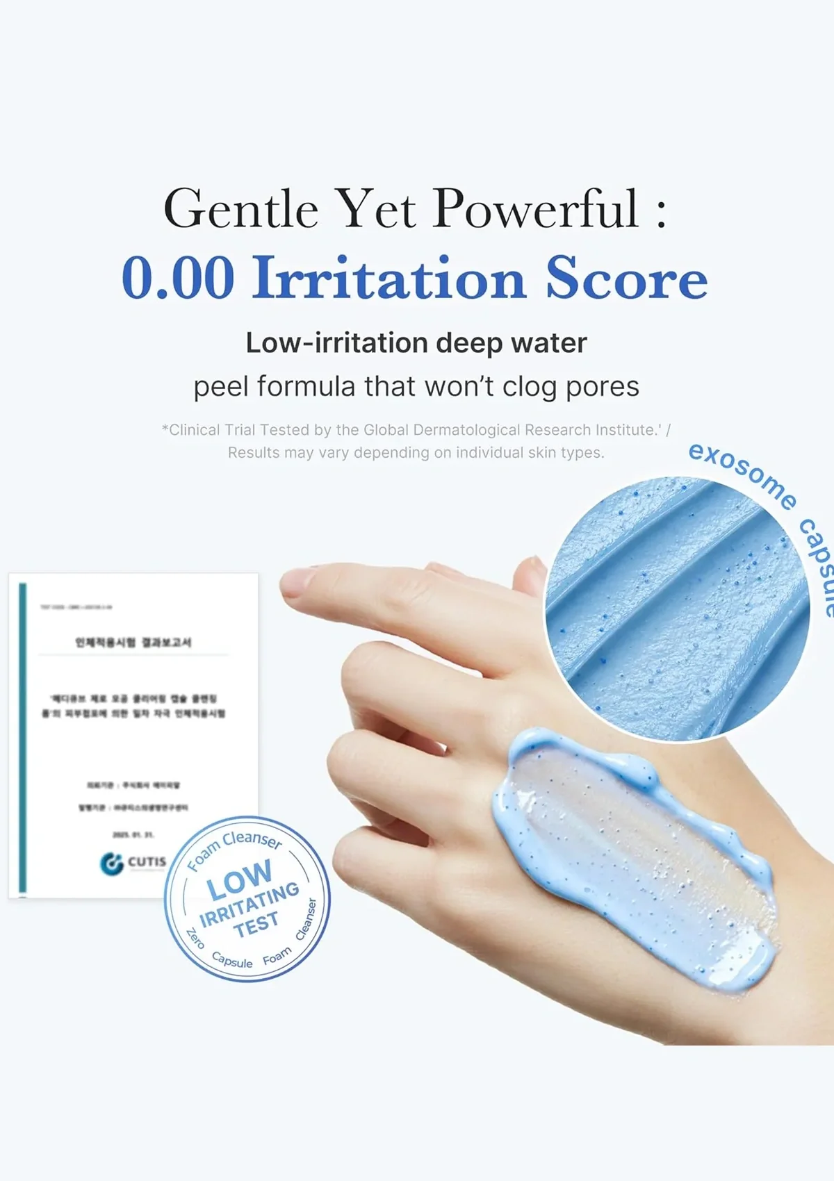 [MEDICUBE] Zero Pore SA Clear Capsule Cleansing Foam 120g - Image 8