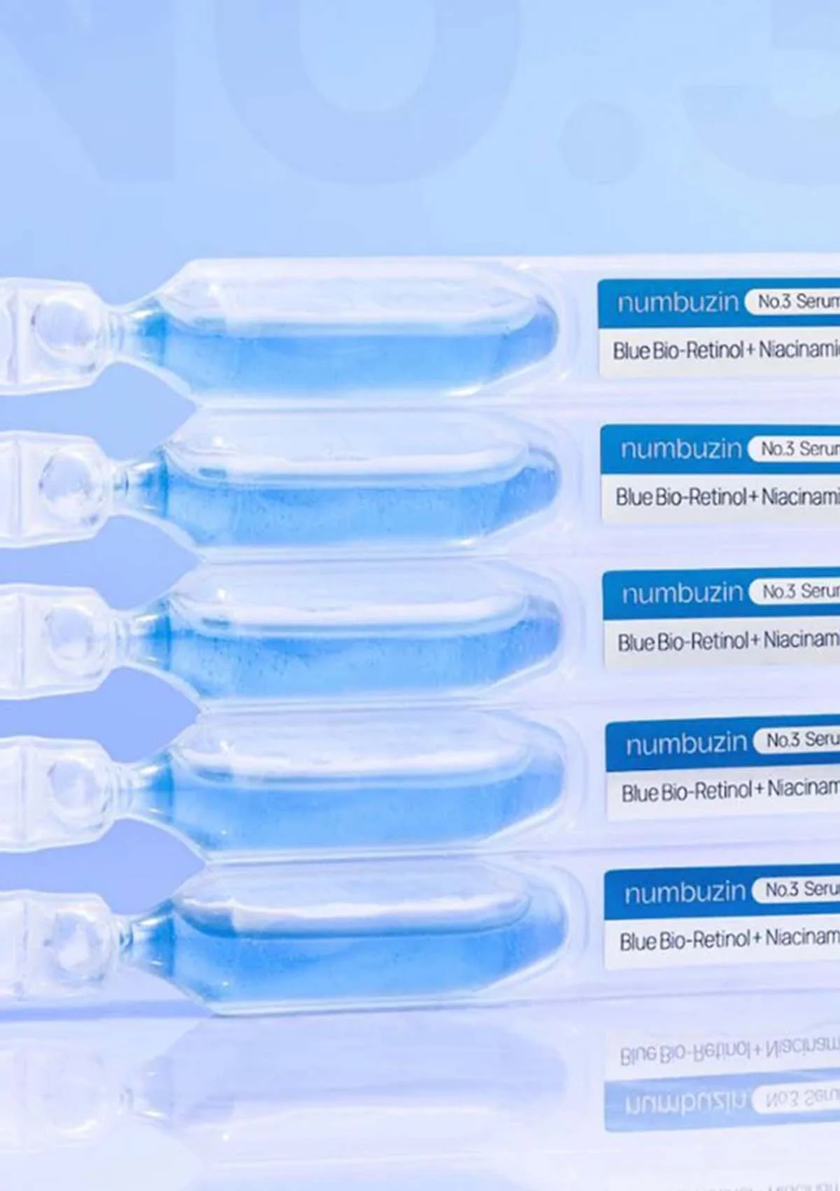 [NUMBUZIN] No.3 Blue Bio-Retinol Pore Refining Serum (1 Pack = 1.3ml x 10 Pieces) - Image 4