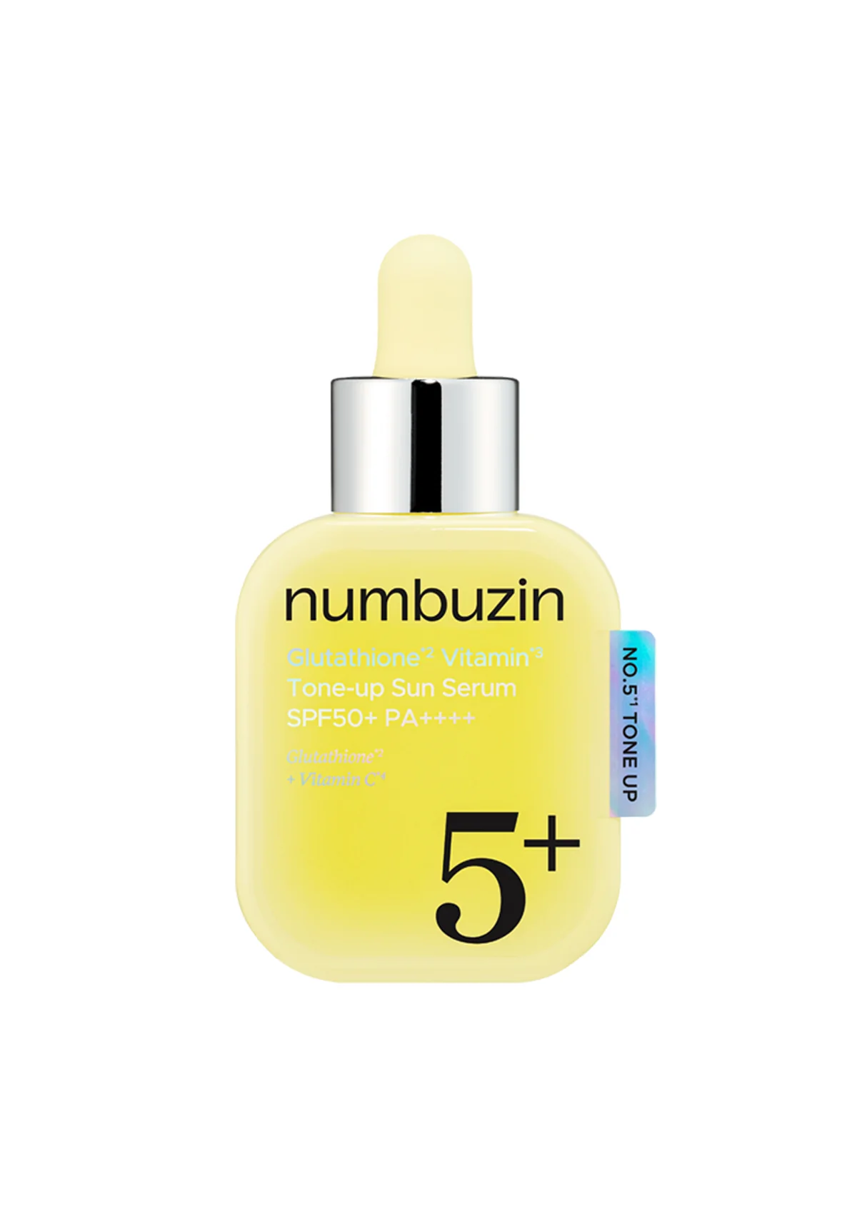 [NUMBUZIN] No.5+ Glutathione Vitamin Tone-Up Sun Serum SPF50+ PA++++ 30ml - Image 5