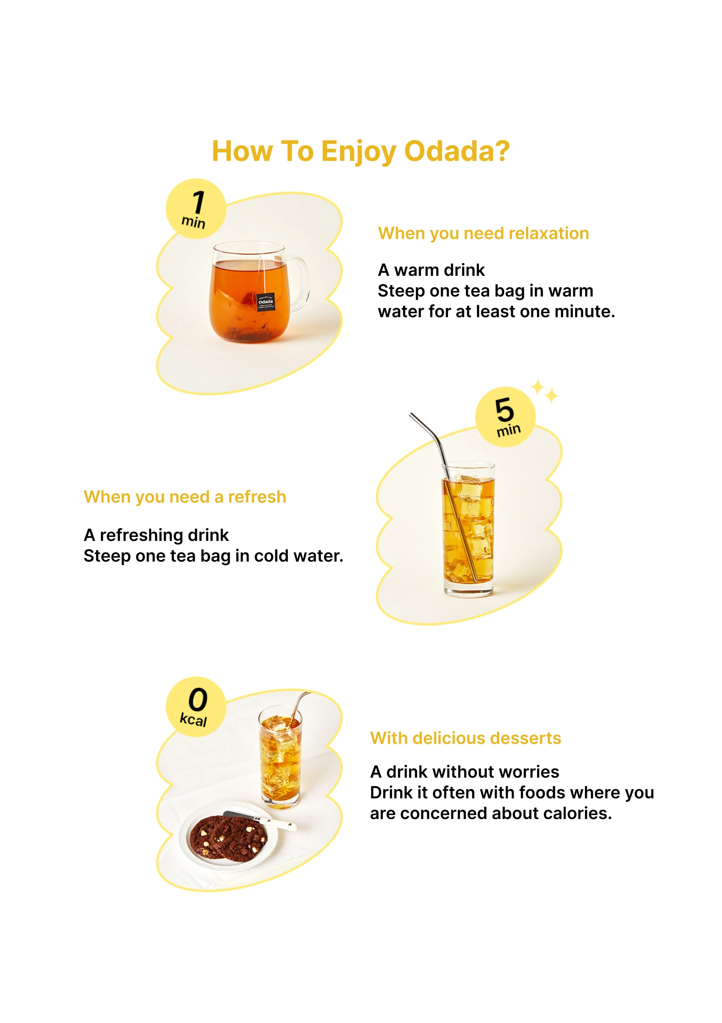 [ODADA] Heart Warm Tea (1 Pack = 2g x 24 Tea Bags) - Image 13