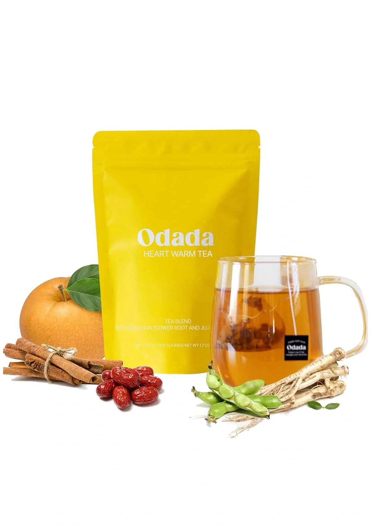 [ODADA] Heart Warm Tea (1 Pack = 2g x 24 Tea Bags) - Image 17