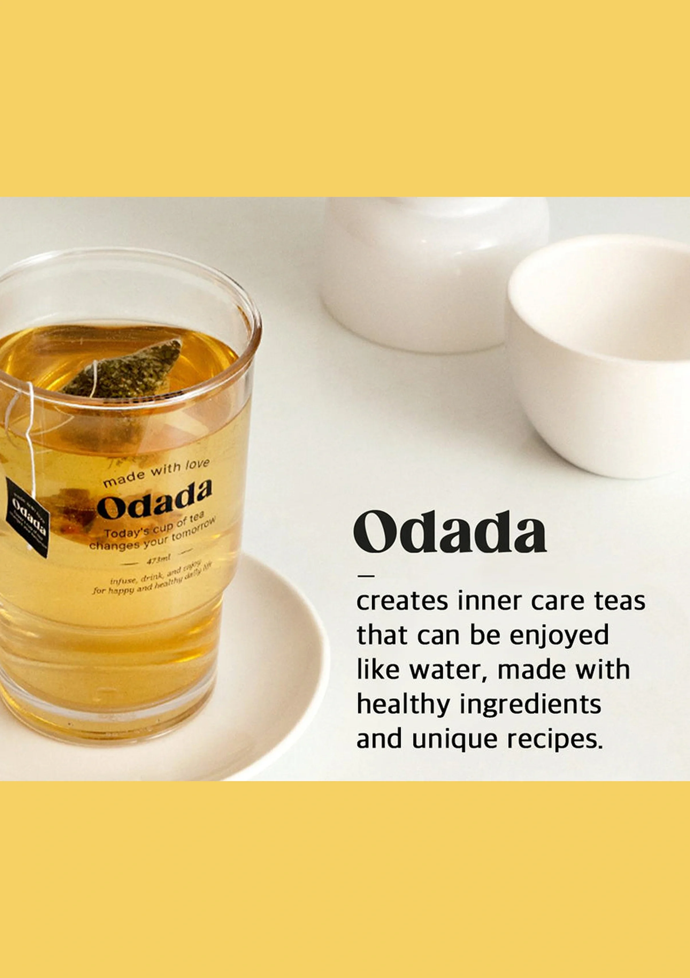 [ODADA] Heart Warm Tea (1 Pack = 2g x 24 Tea Bags) - Image 4