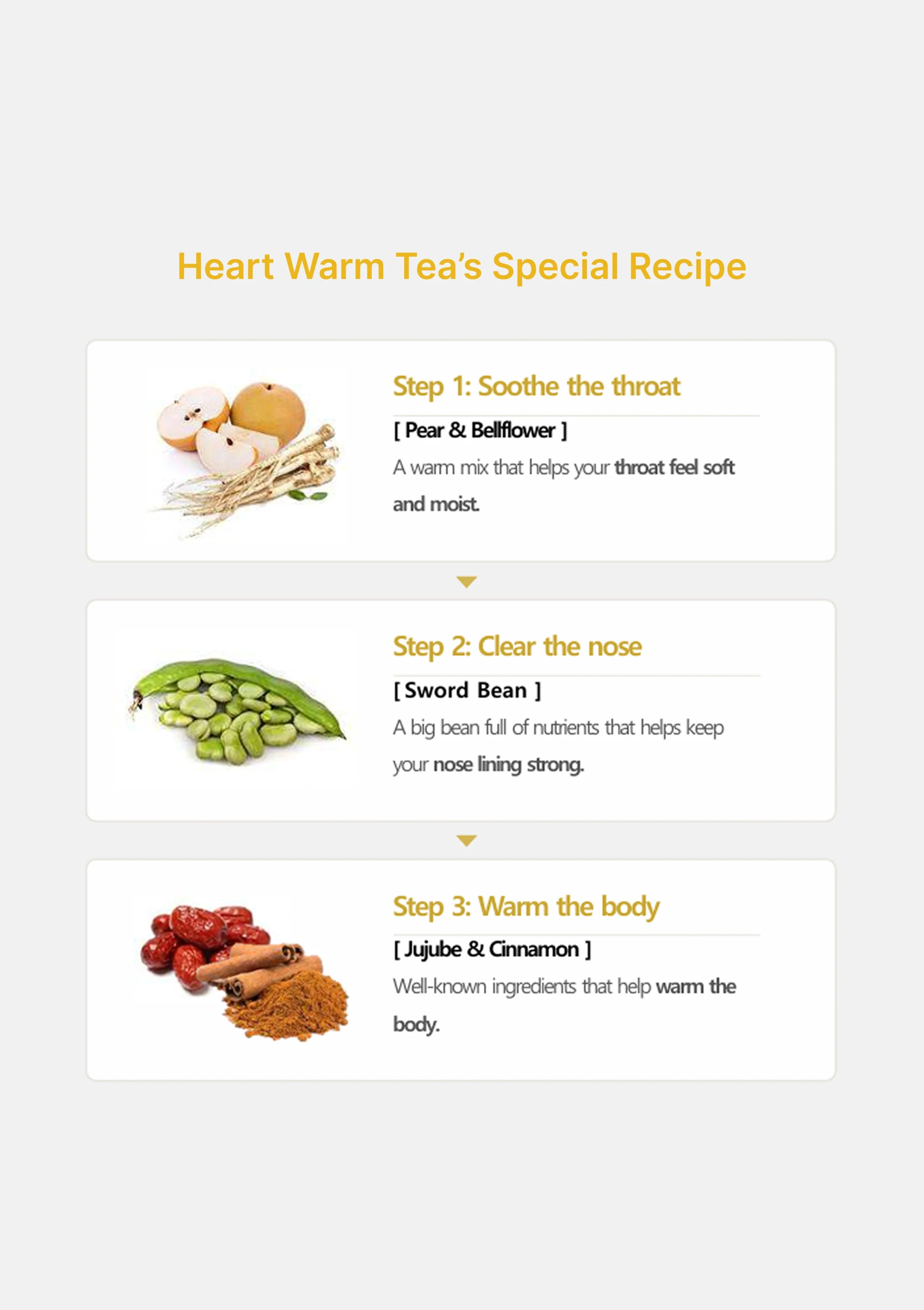 [ODADA] Heart Warm Tea (1 Pack = 2g x 24 Tea Bags) - Image 5