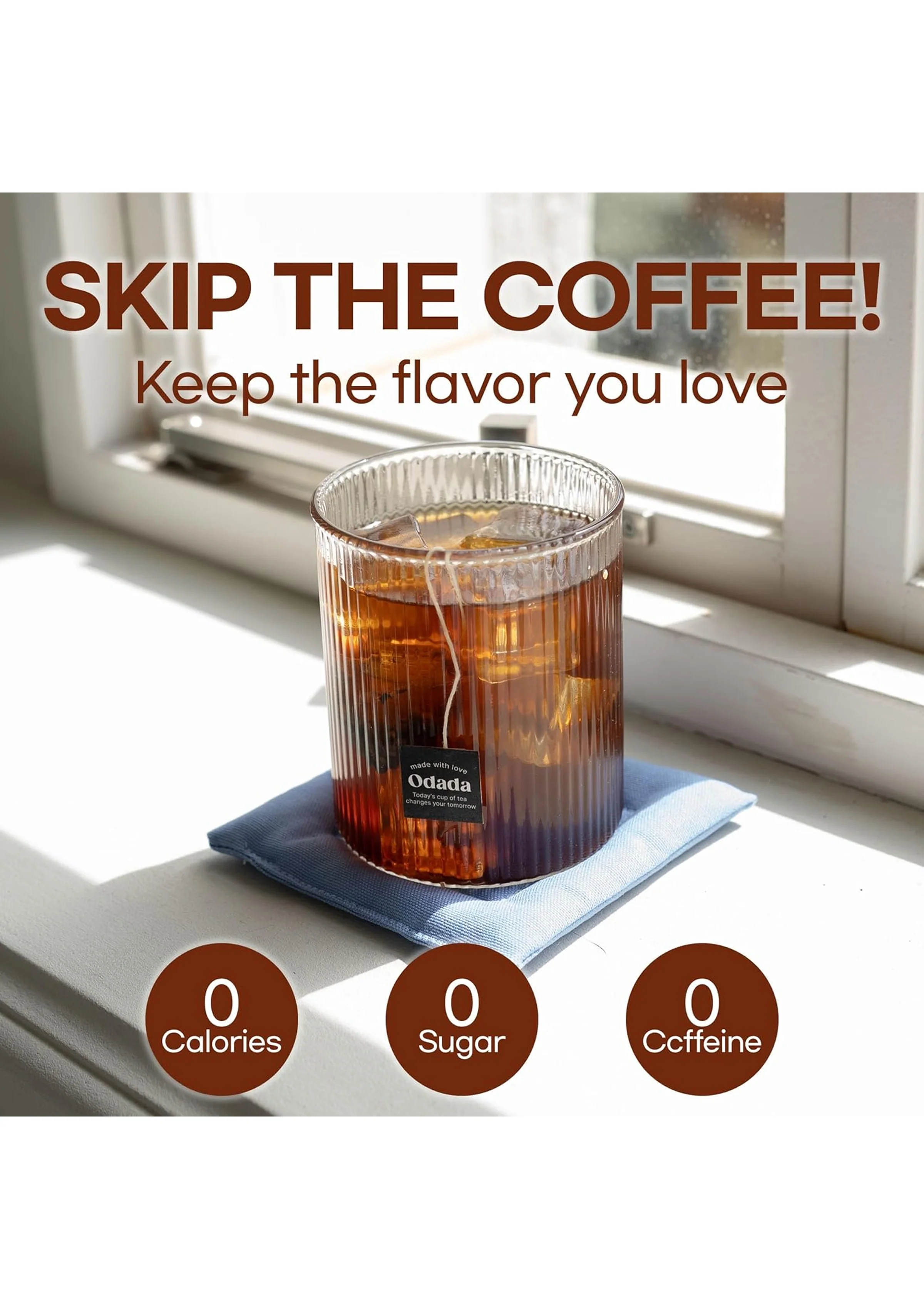 [ODADA] Sugar Cutfee Tea (1 Pack = 3g x 24 Tea Bags) - Image 12