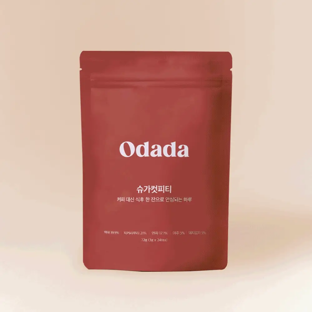 [ODADA] Sugar Cutfee Tea (1 Pack = 3g x 24 Tea Bags) - Image 17