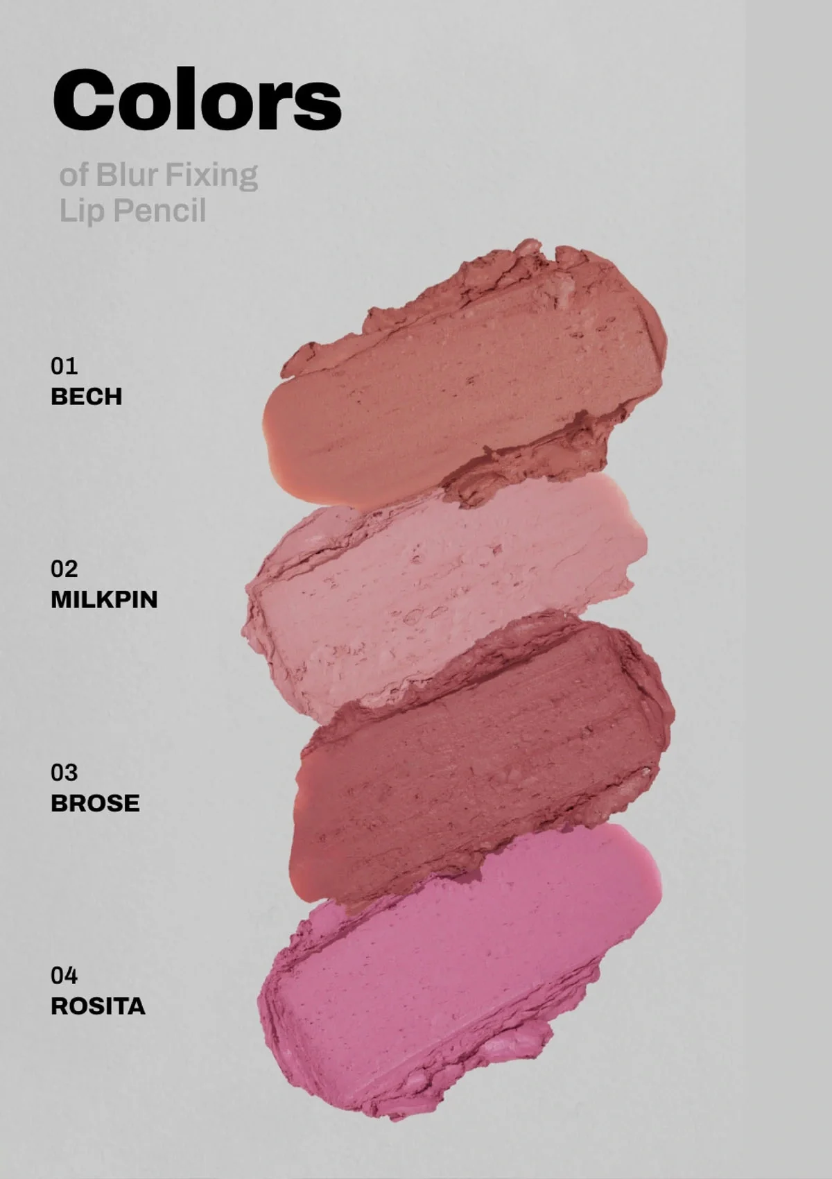 [OIAD]  Blur Fixing Lip Pencil 0.5g - Image 6