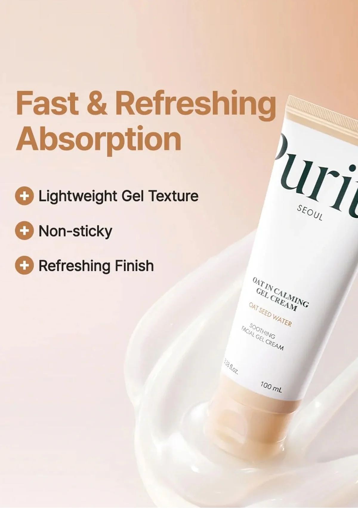 [PURITO SEOUL] Oat In Calming Gel Cream 100ml - Image 4