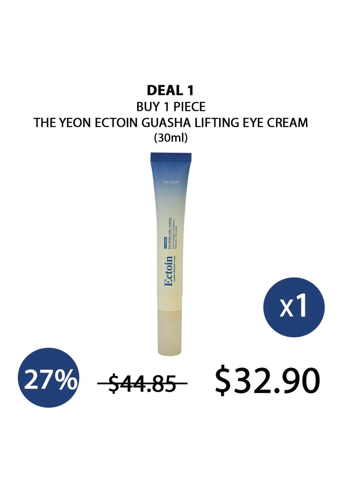 [THE YEON] Ectoin Guasha Lifting Eye Cream 30ml - Image 22