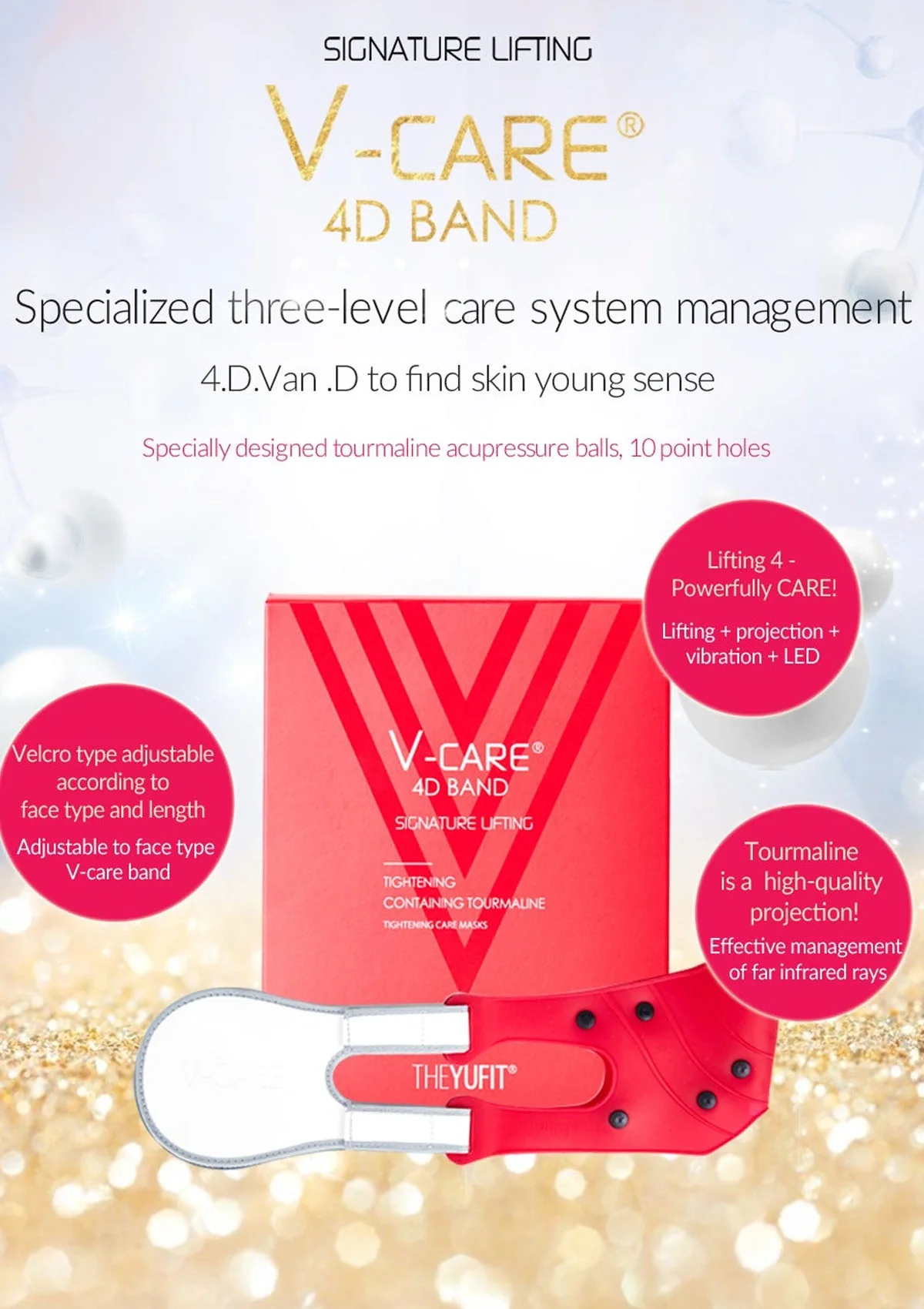 [THE YUFIT] Signature Lifting V Care 4D Band - Image 3