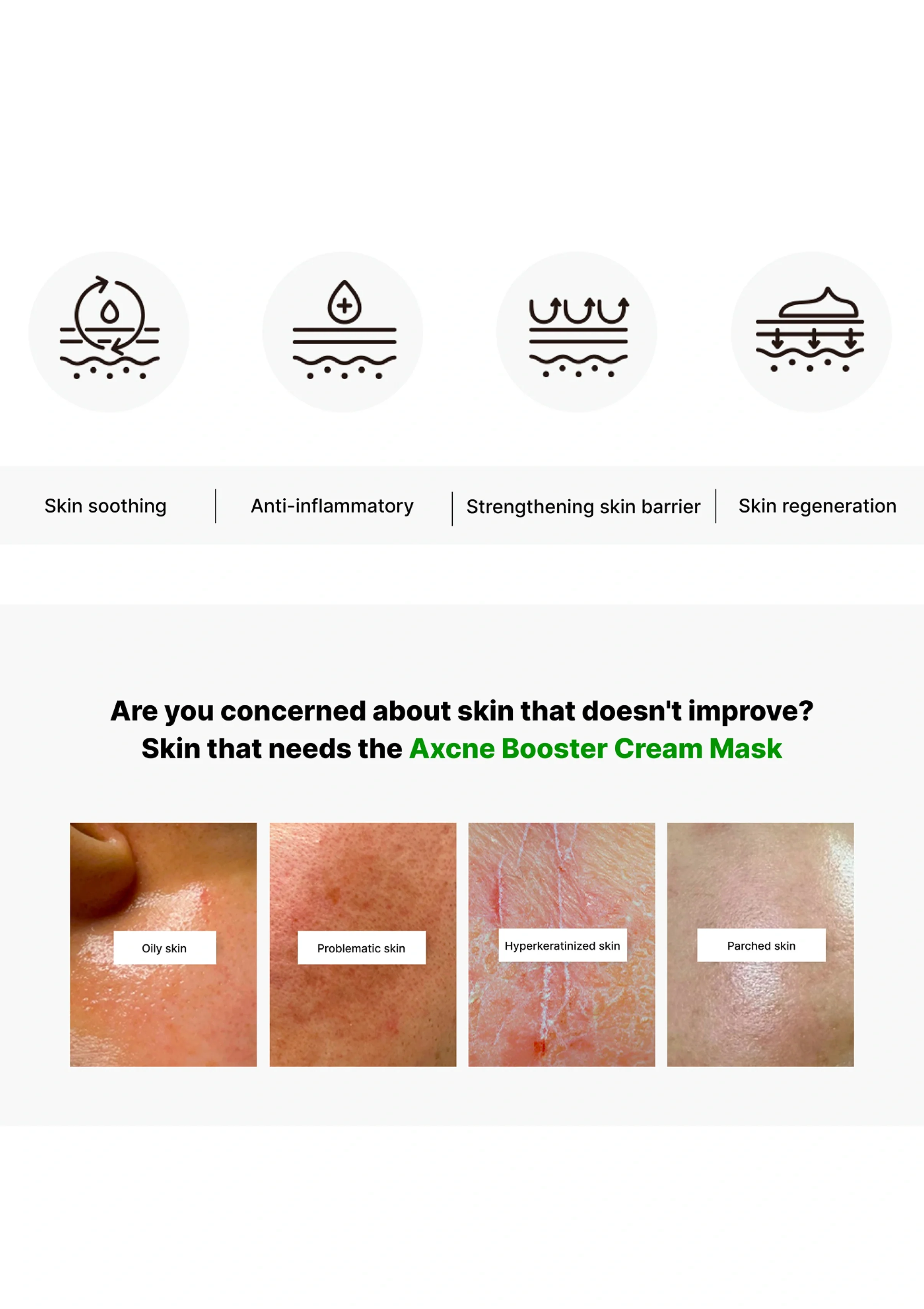[VEMONTES] Axcne Booster Cream 50ml | Cream Mask 150ml - Image 20