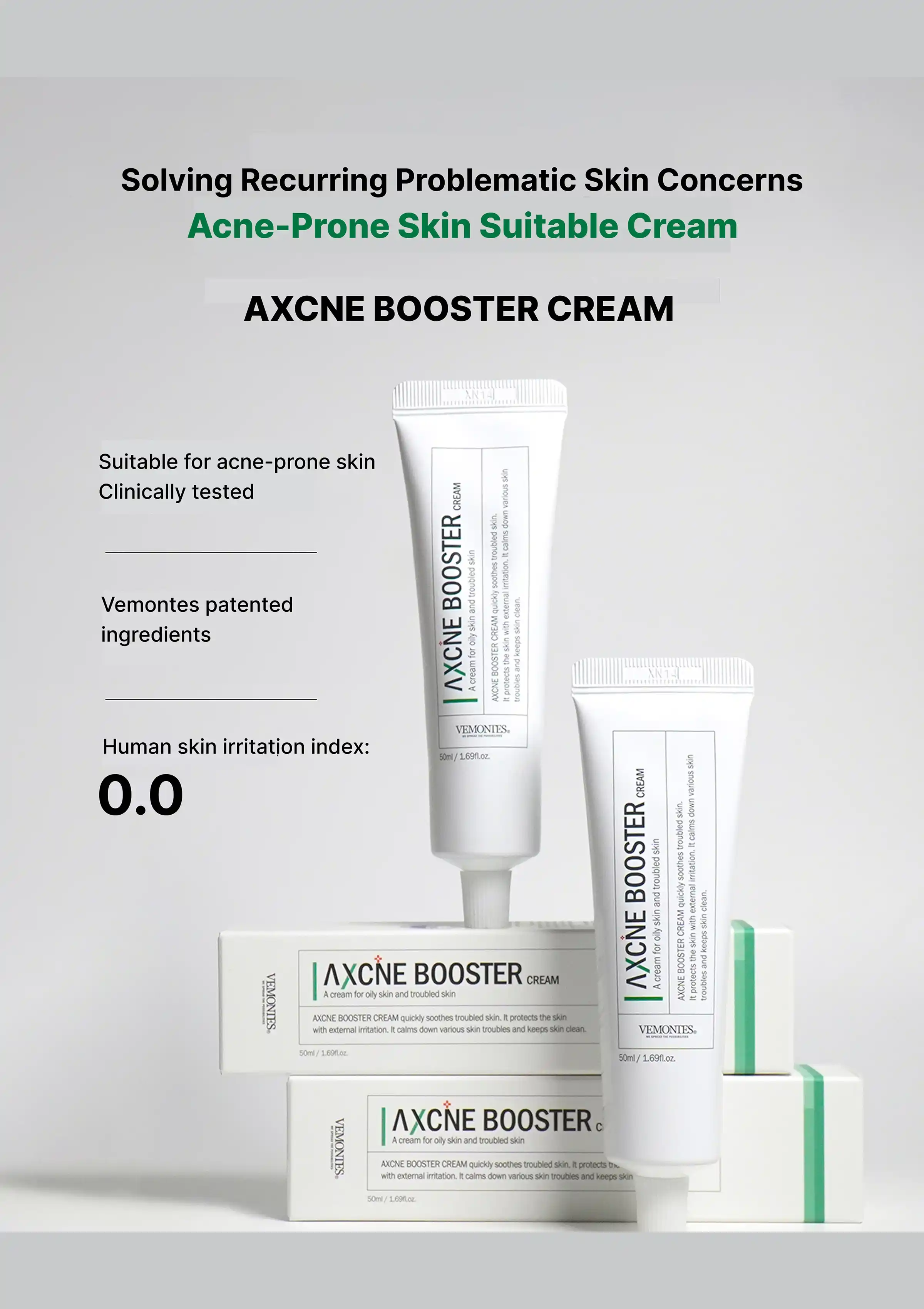 [VEMONTES] Axcne Booster Cream 25ml | 50ml - Image 7