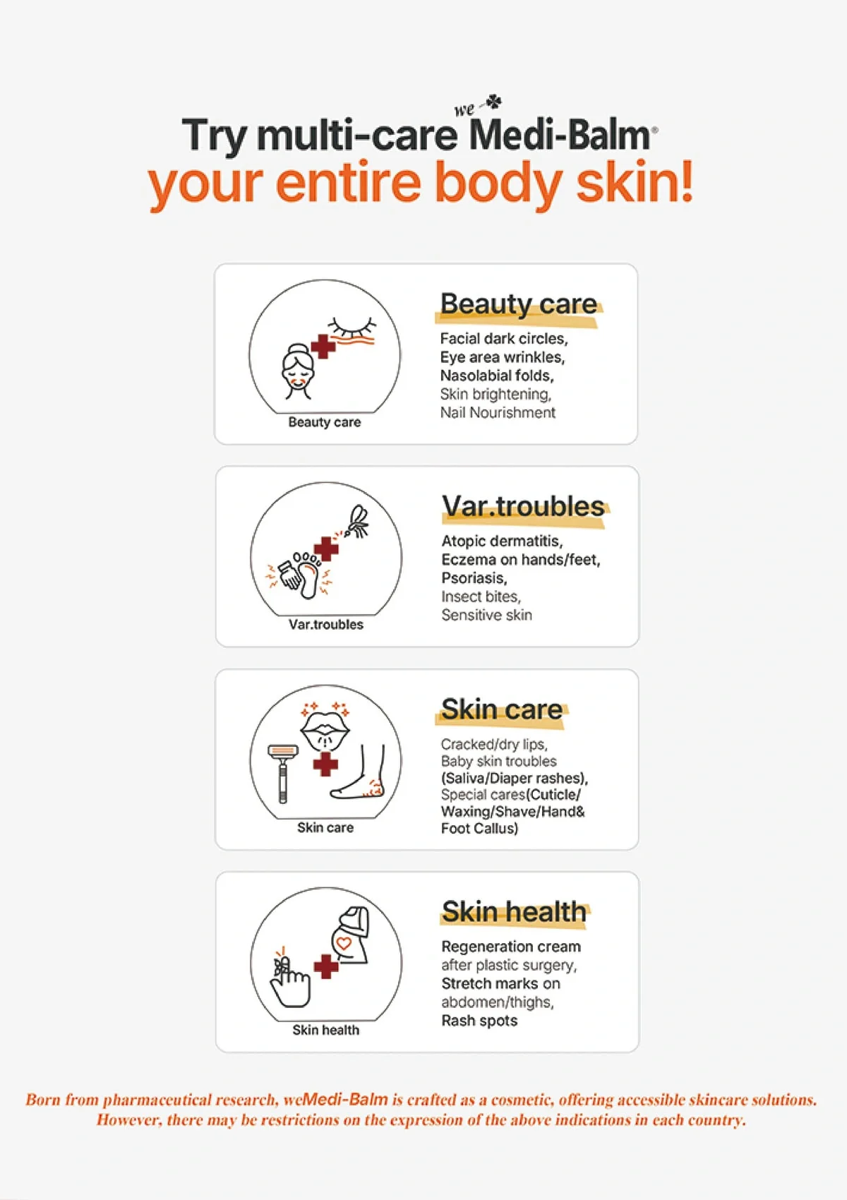 [WE MEDI BALM] Astaxanthin Multi Skin Care Balm 20g - Image 5